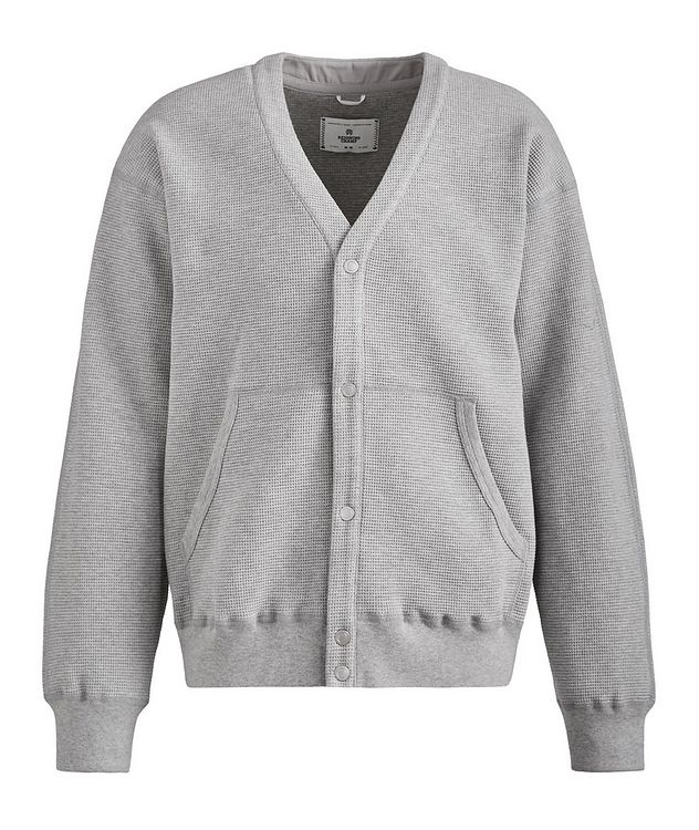 Flatback Thermal Cotton Cardigan picture 1