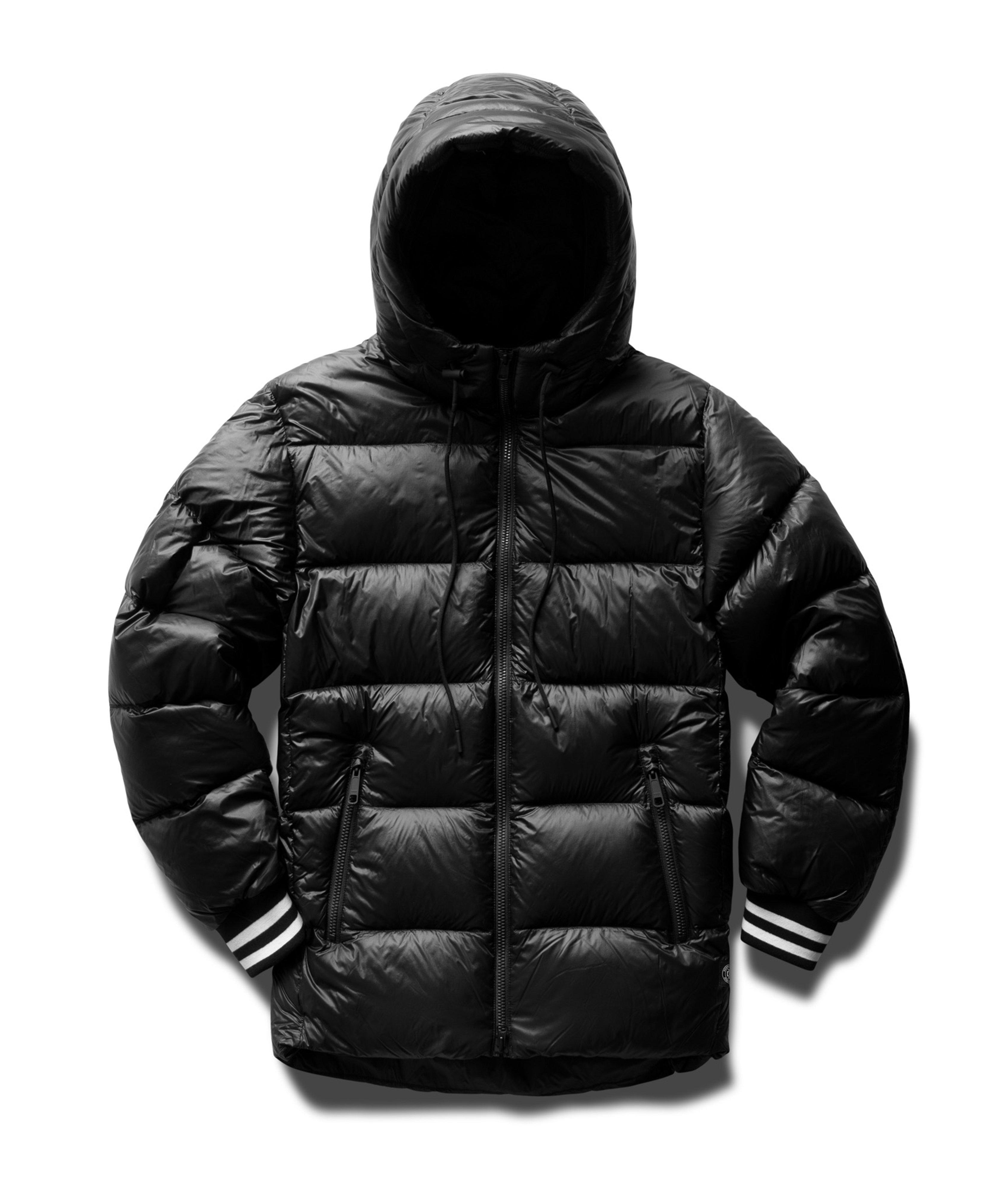 Ripstop Down Hooded Jacket image 0