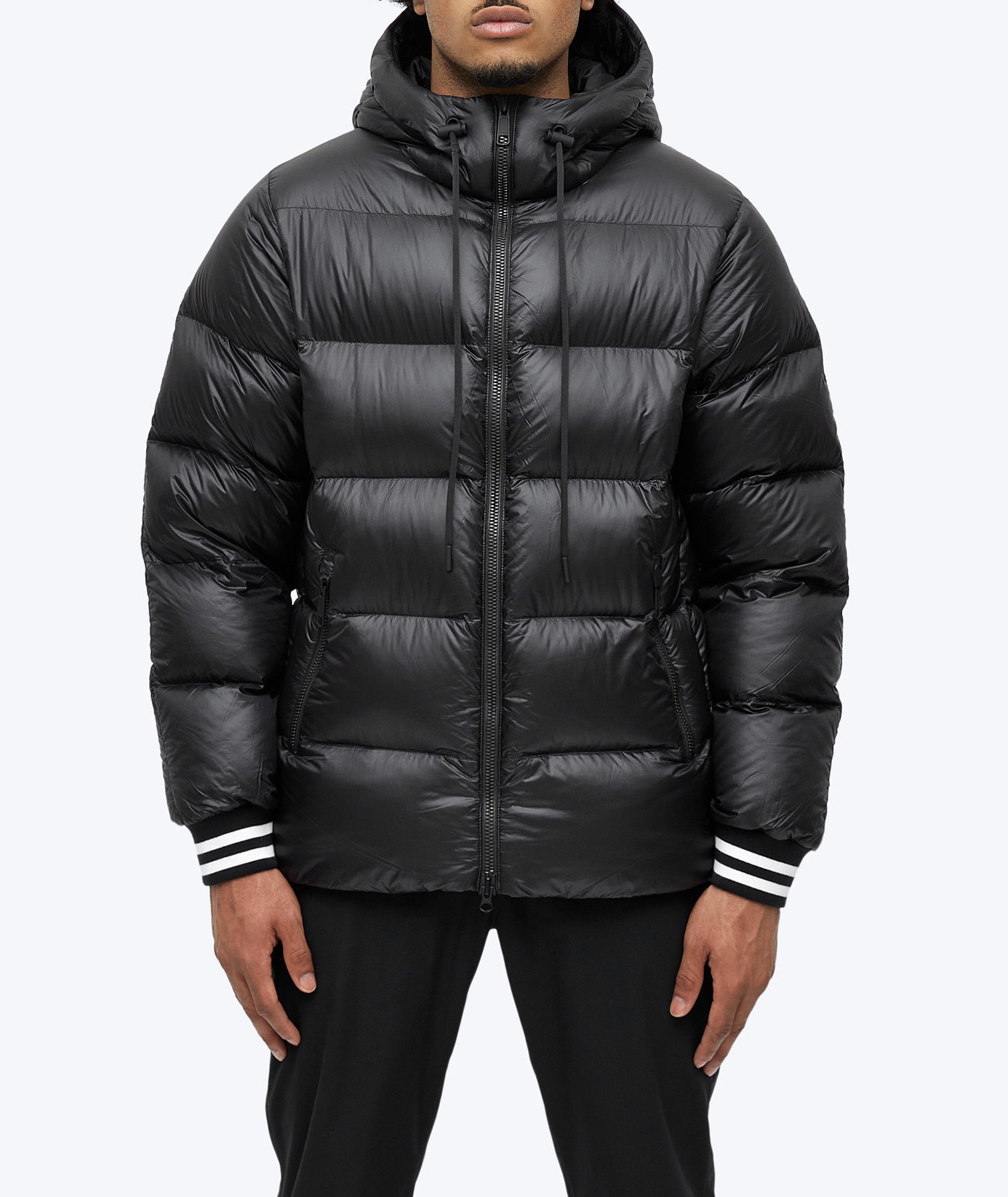 Ripstop Down Hooded Jacket image 1