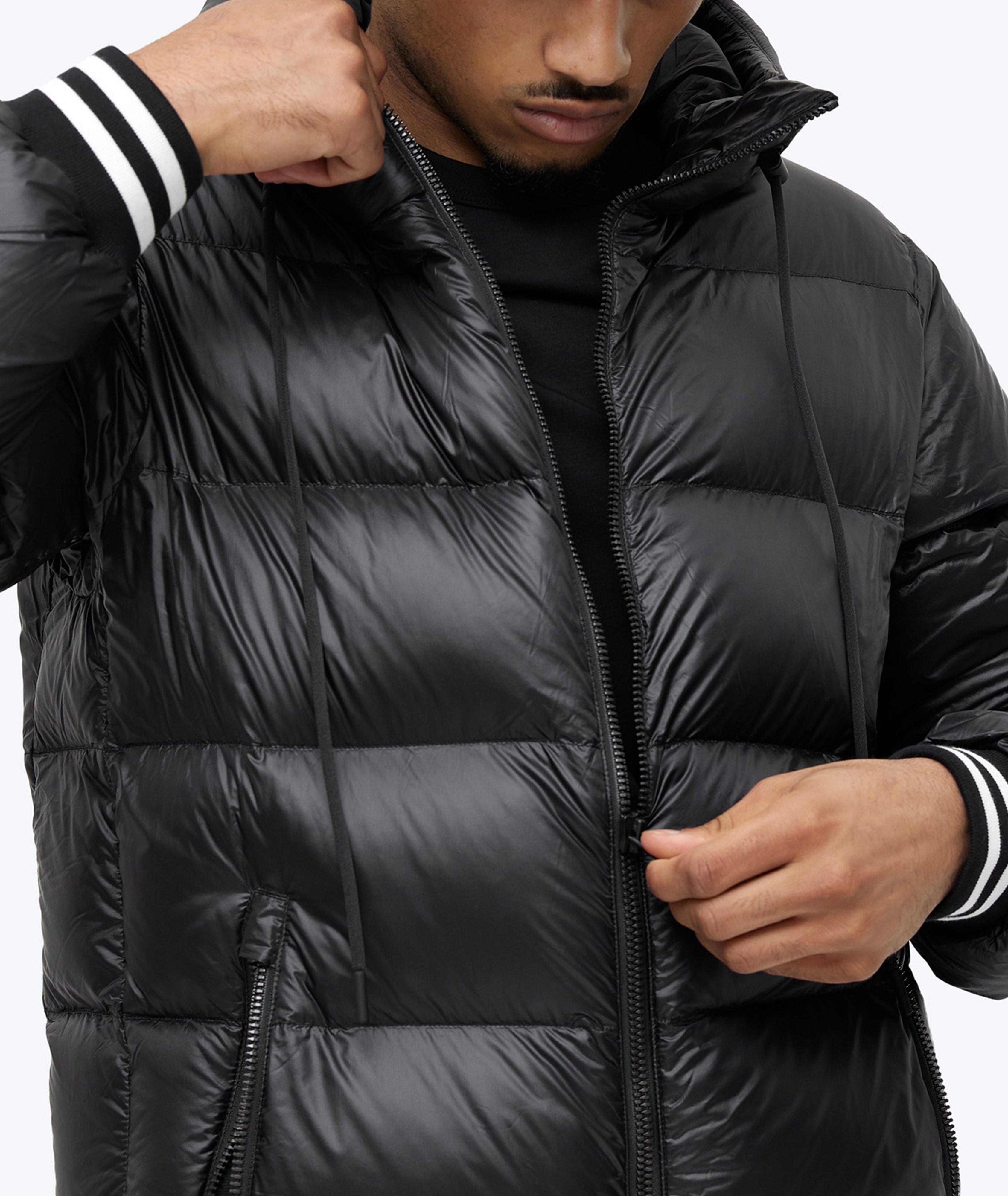 Ripstop Down Hooded Jacket image 3