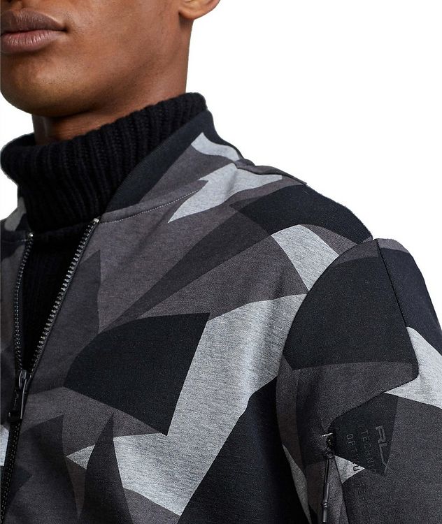 Camo Water-Repellent Track Jacket picture 4