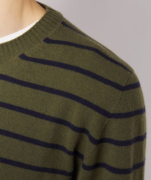 Marco Striped Merino Wool Sweater picture 4