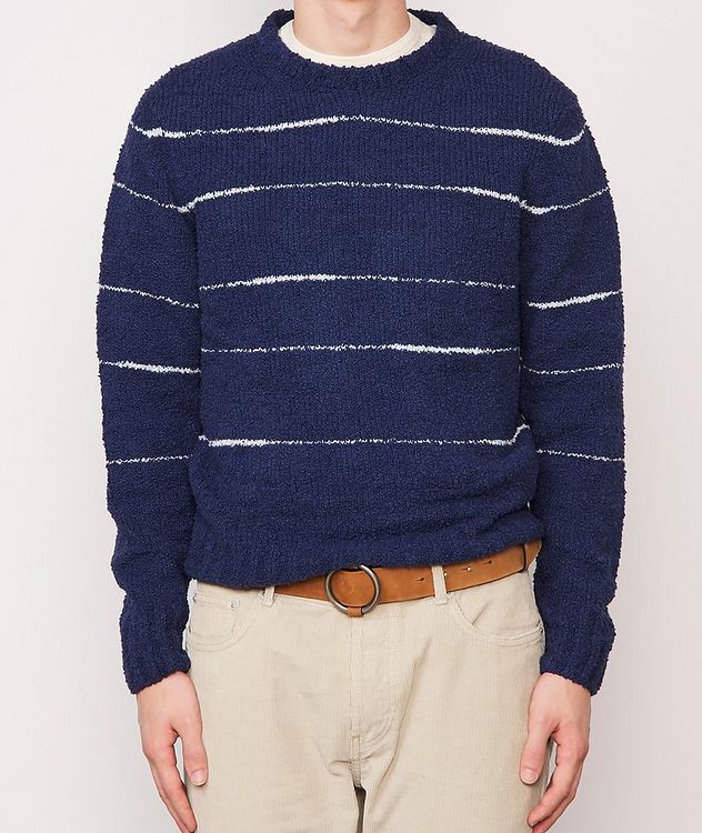 Marco Striped Cotton-Blend Sweater picture 2