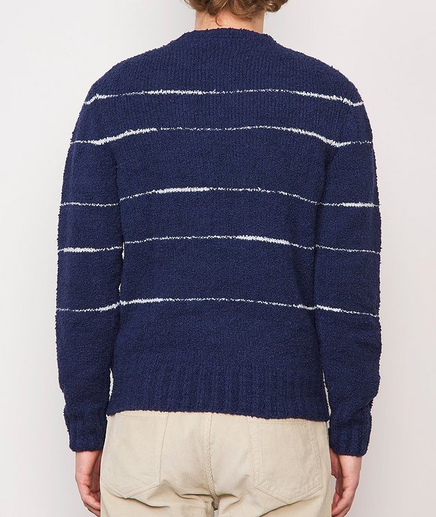 Marco Striped Cotton-Blend Sweater picture 3
