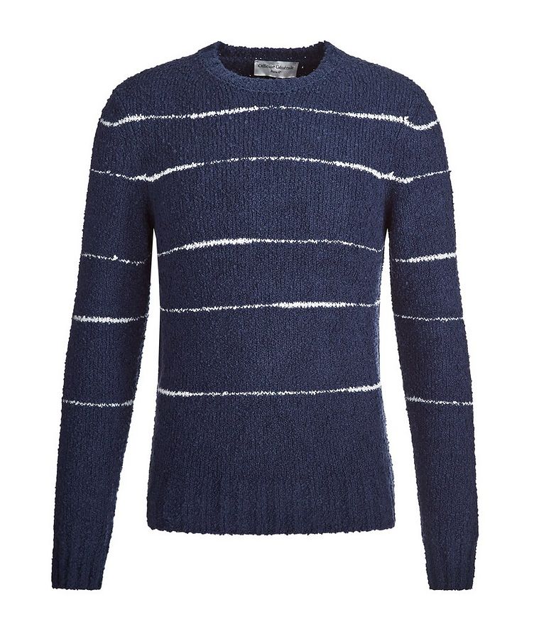 Marco Striped Cotton-Blend Sweater image 0