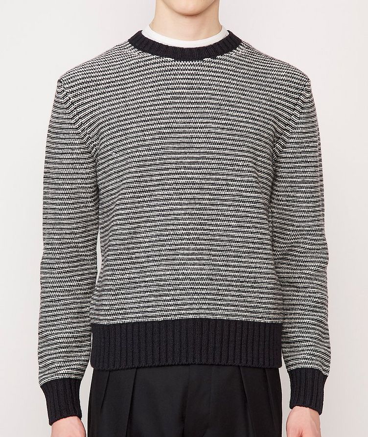 Marco Striped Wool-Blend Sweater image 1