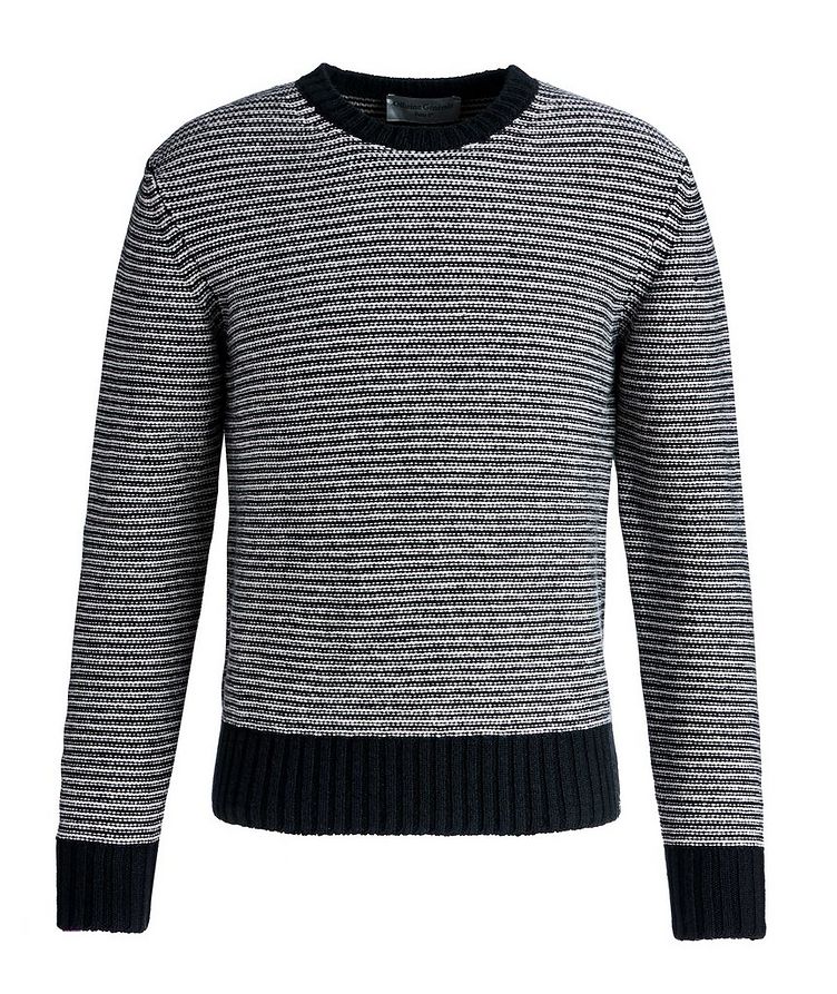 Marco Striped Wool-Blend Sweater image 0