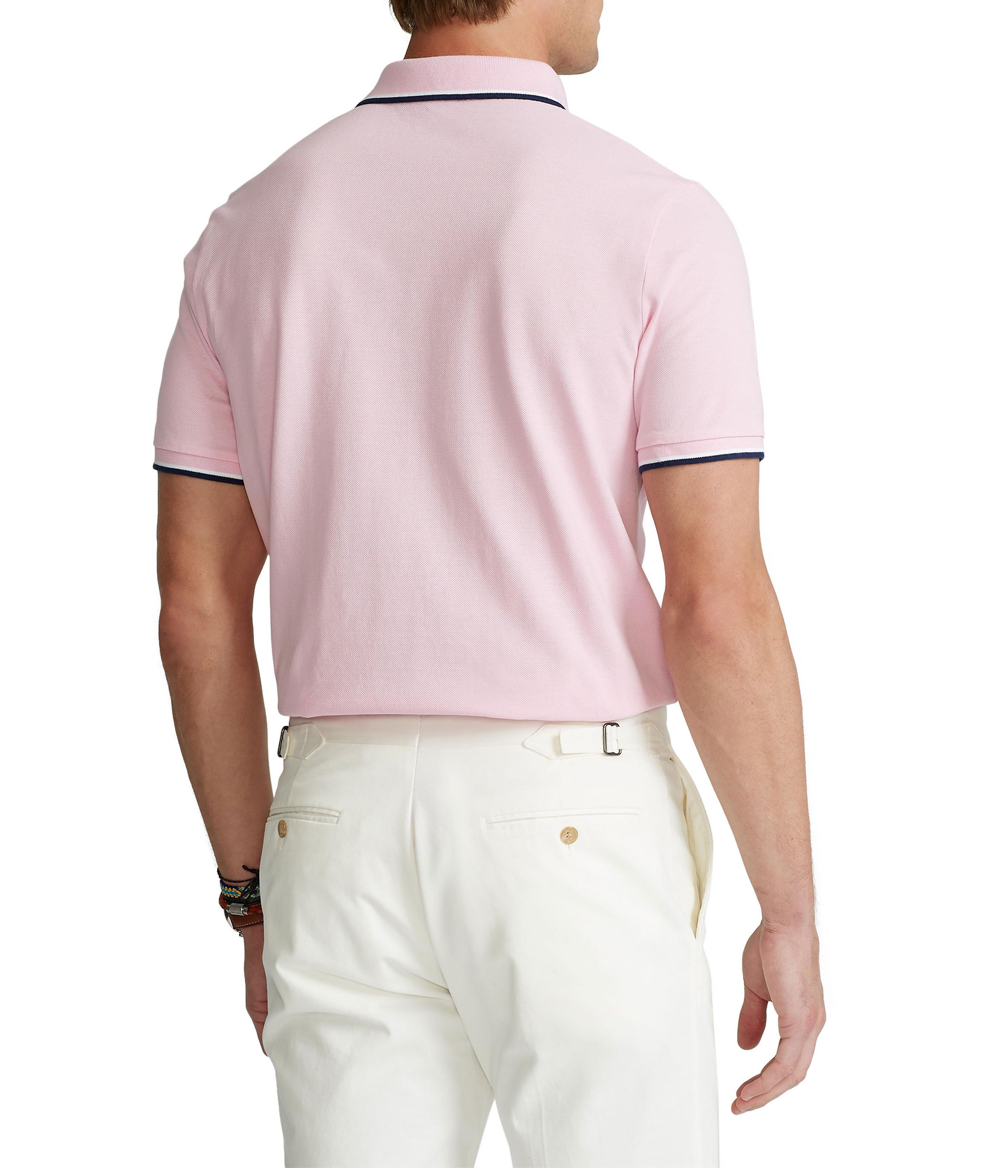 Polo en coton de coupe amincie image 2
