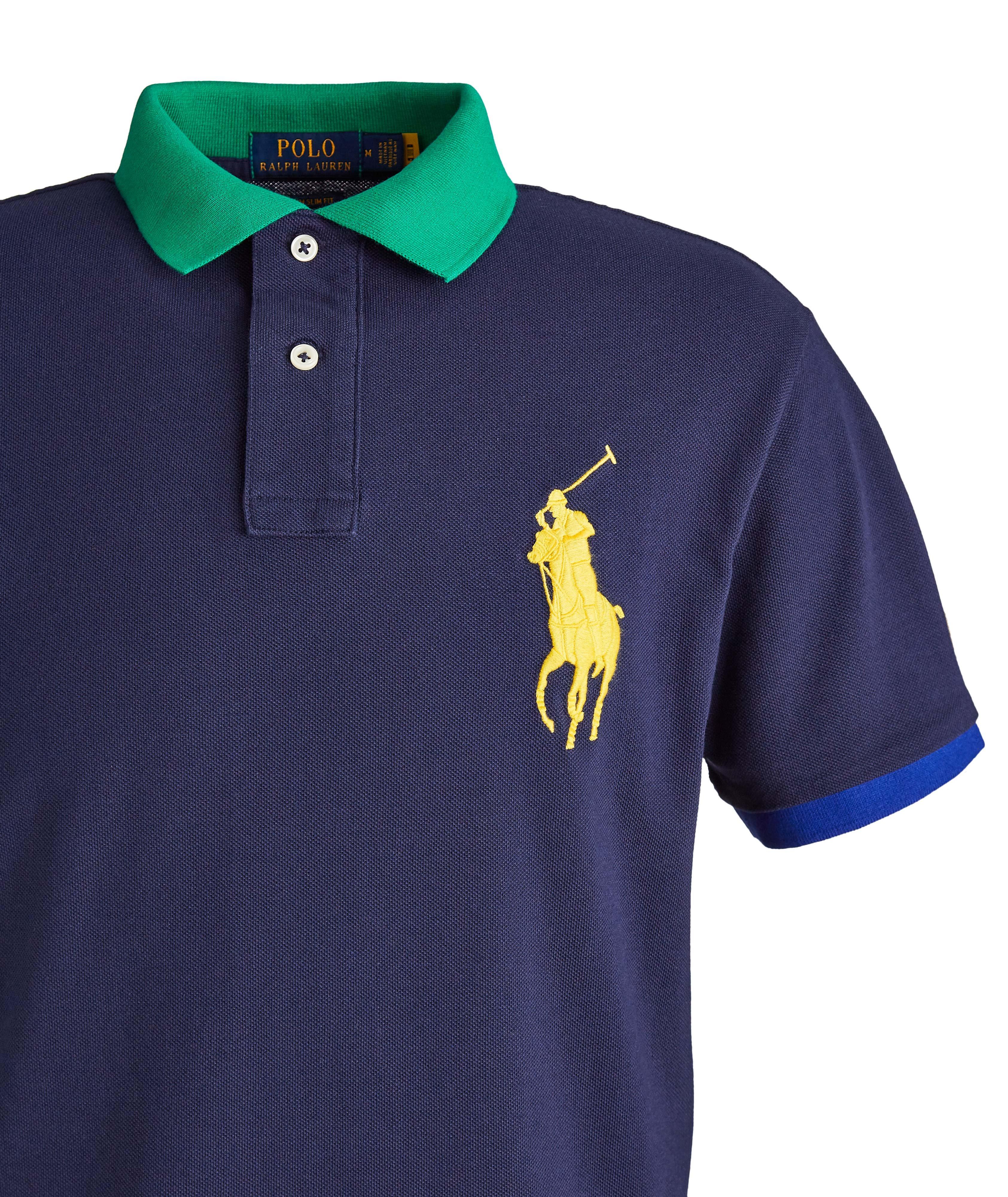 Slim-Fit Cotton Piqué Polo image 1