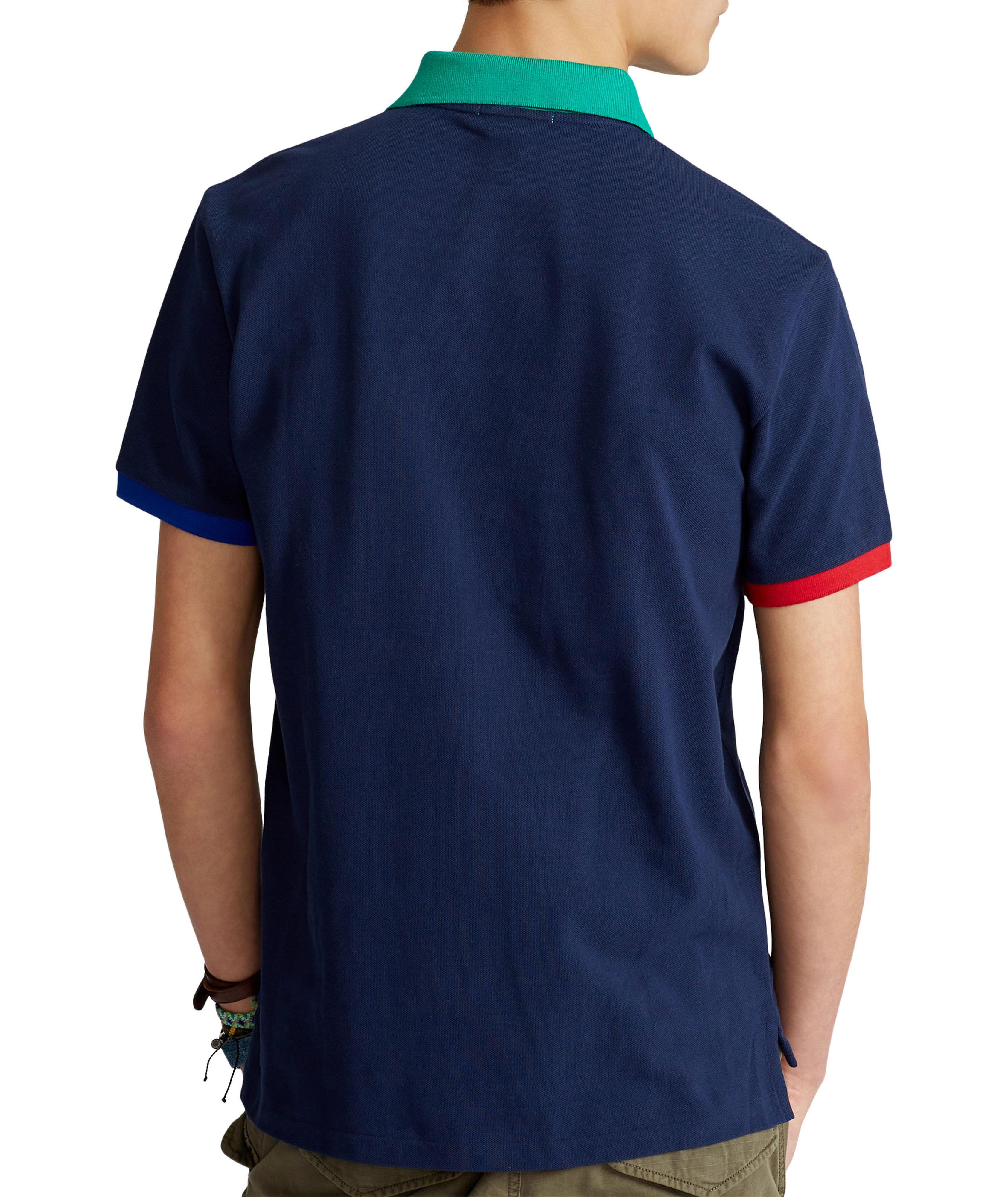 Slim-Fit Cotton Piqué Polo image 3