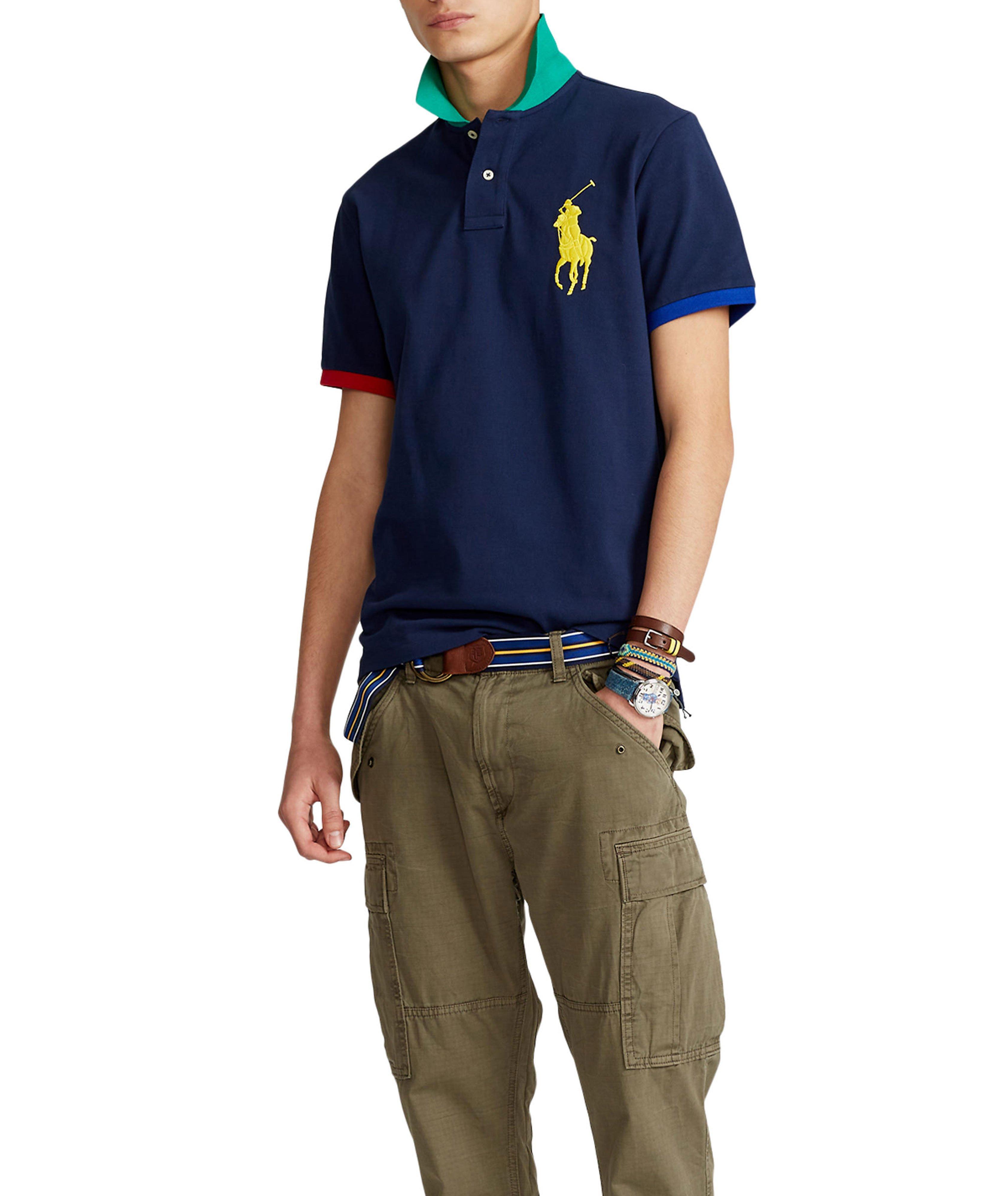 Slim-Fit Cotton Piqué Polo image 4