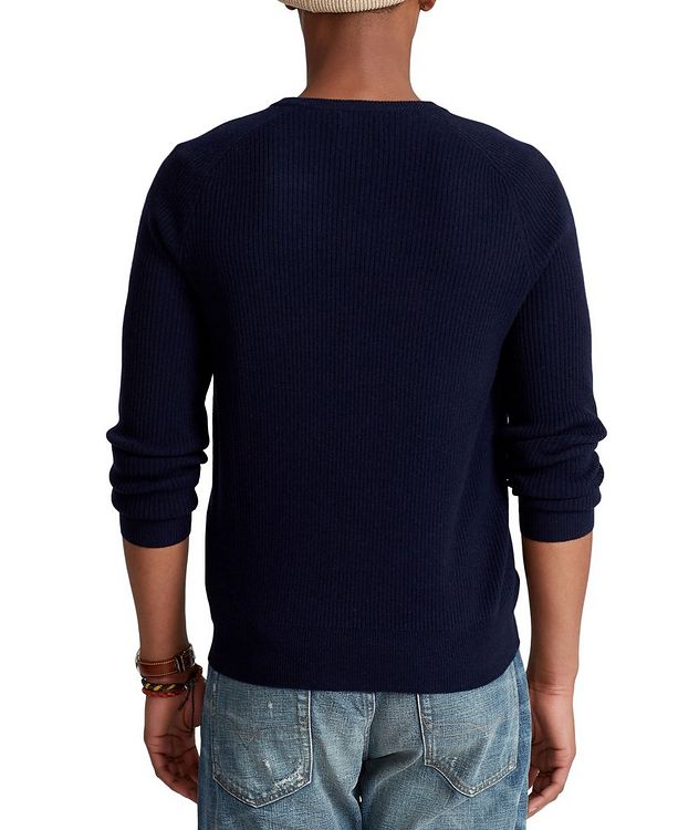 Ribbed Knit Wool Sweater picture 3