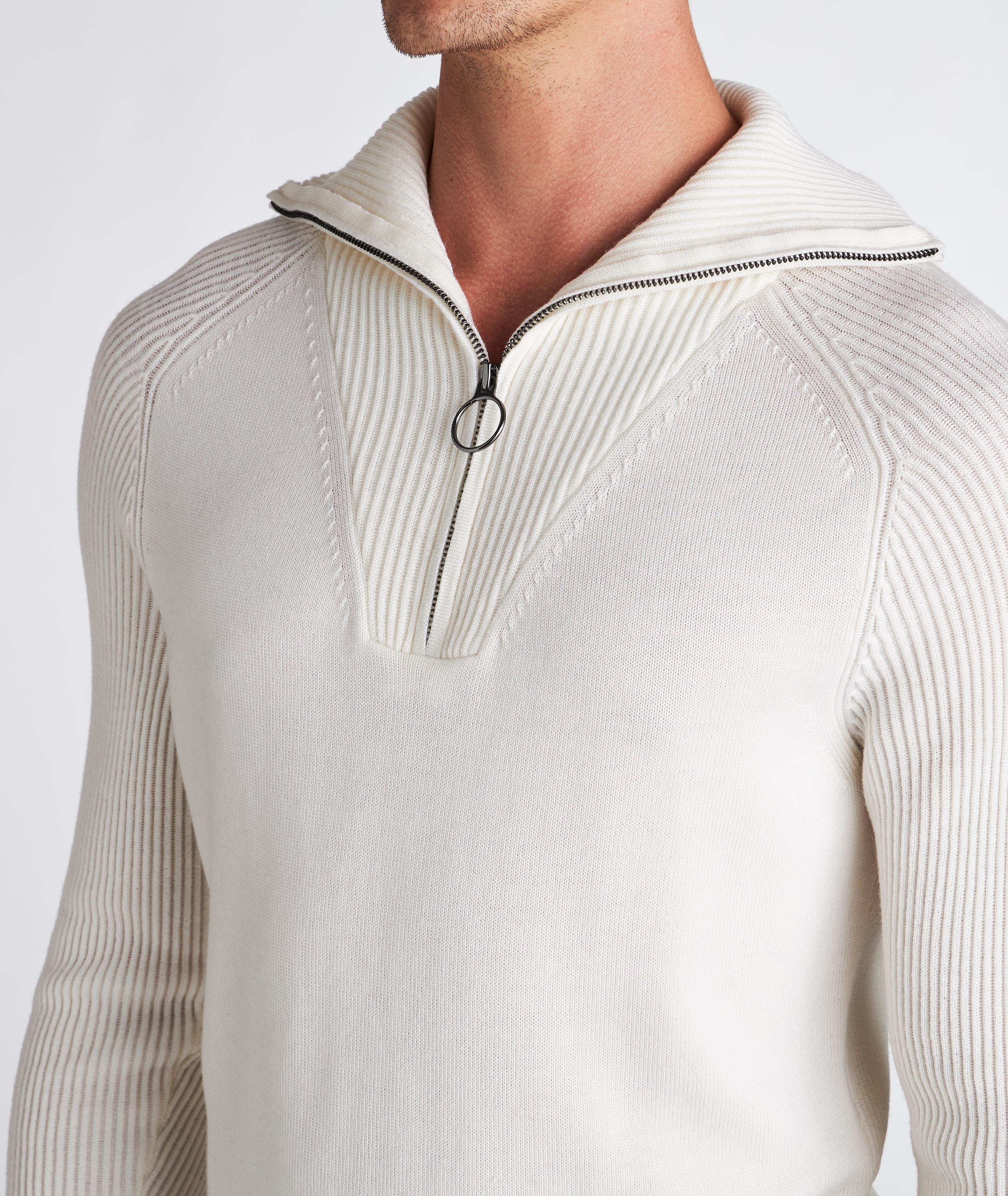 Half-Zip Wool Turtleneck image 3