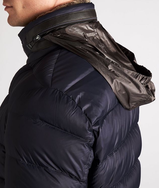 Otello Quilted Down City Coat picture 5