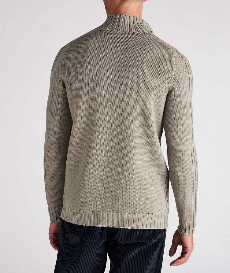 Wool Mock Neck Sweater image 2