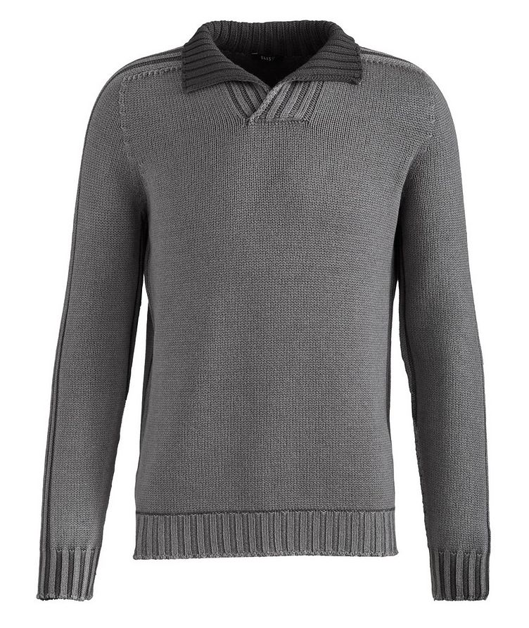 Wool Mock Neck Sweater image 0