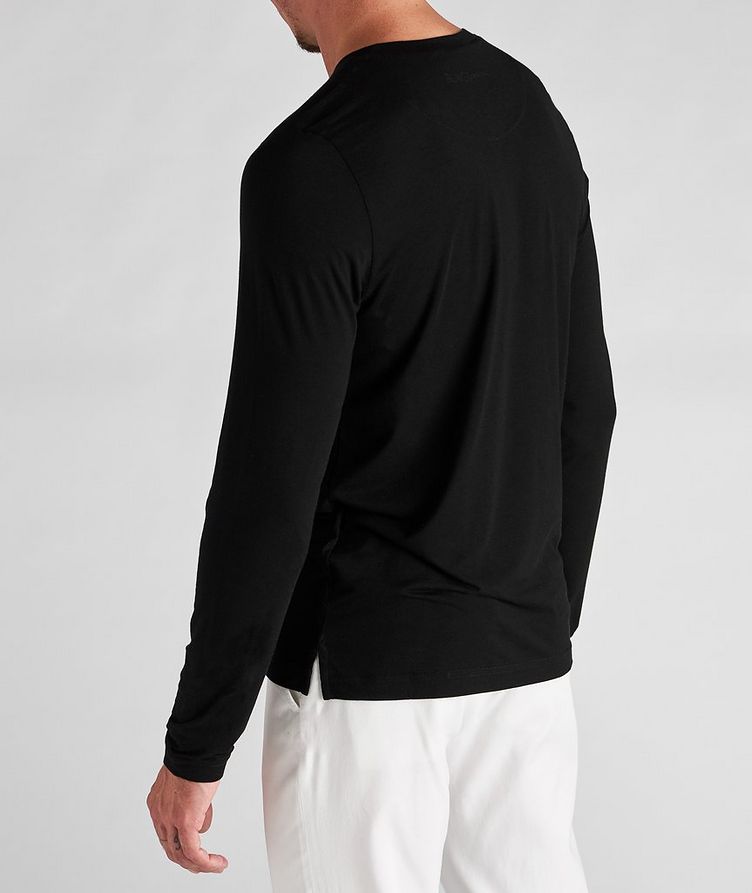 Long-Sleeve Modal-Blend T-Shirt image 2