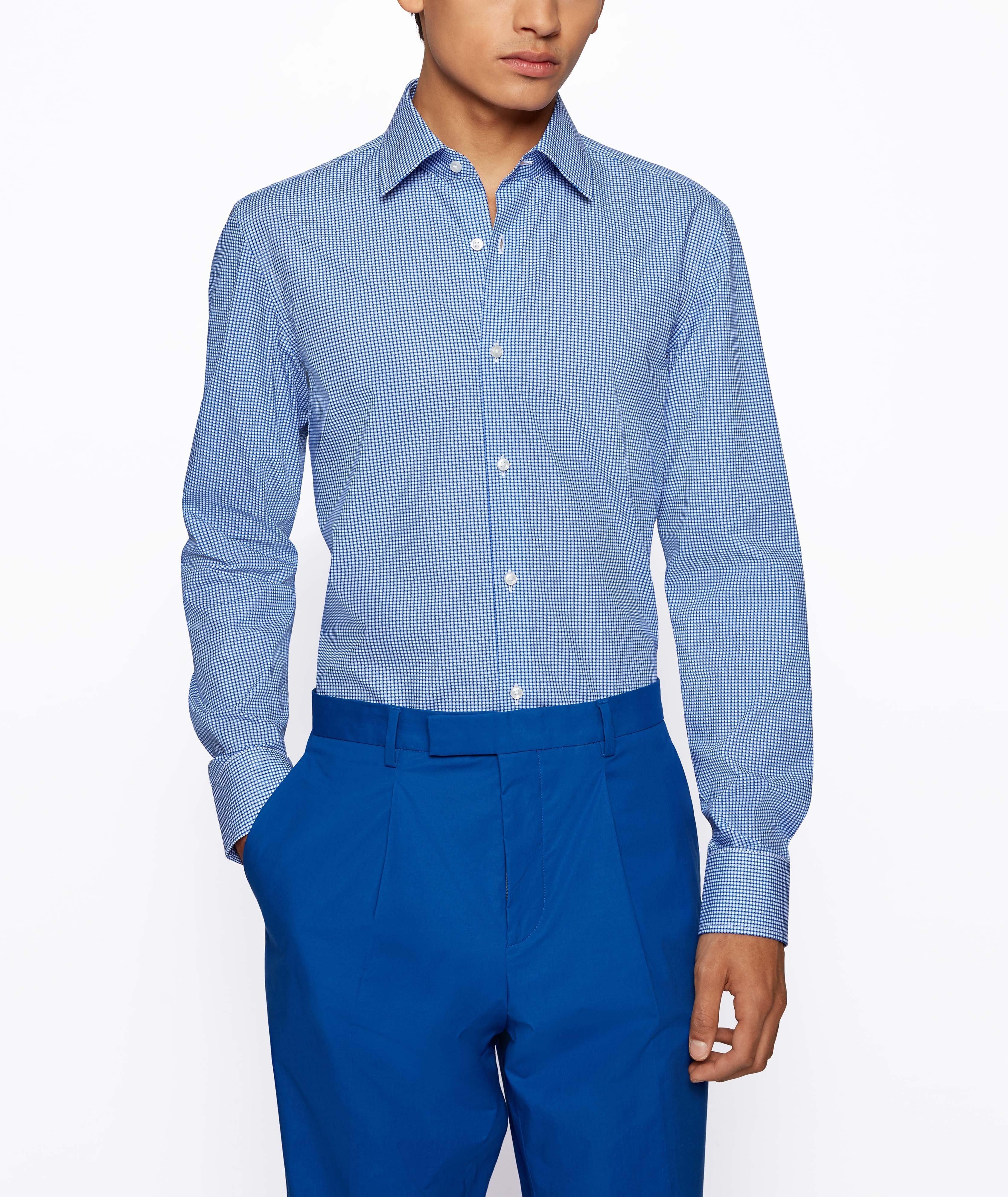 Jango Slim-Fit Cotton Dress Shirt image 1