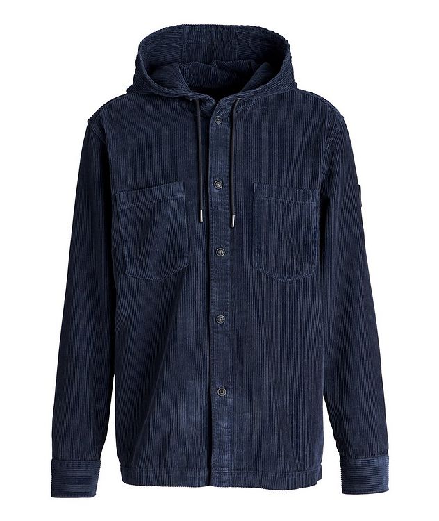 Corduroy Hooded Shirt picture 1