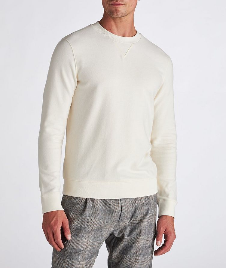 Arthur Brushed Cotton-Blend Sweater image 1