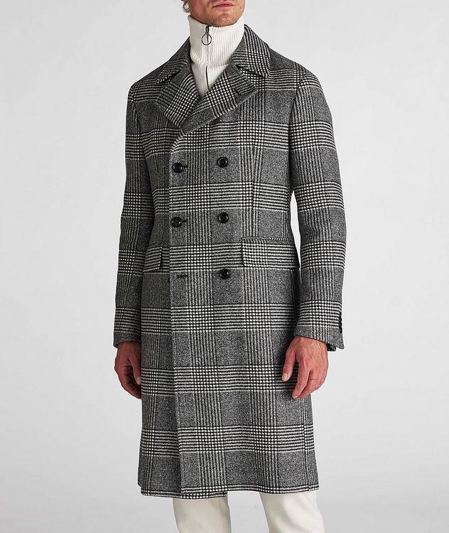 Forrence Double-Breasted Wool-Blend Overcoat picture 2