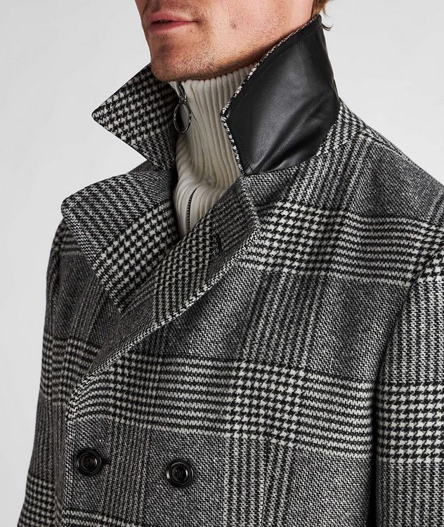 Forrence Double-Breasted Wool-Blend Overcoat picture 4