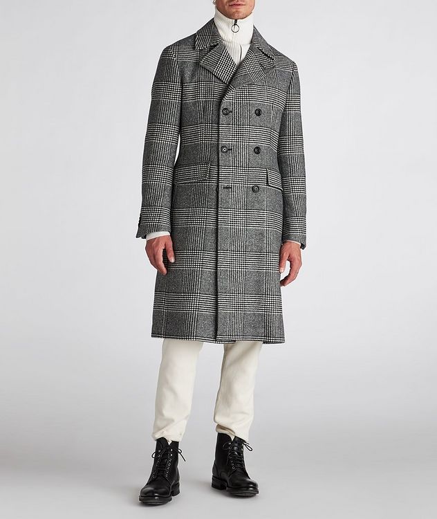 Forrence Double-Breasted Wool-Blend Overcoat picture 5