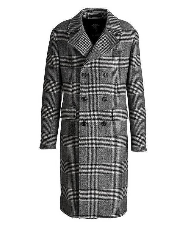Forrence Double-Breasted Wool-Blend Overcoat picture 1