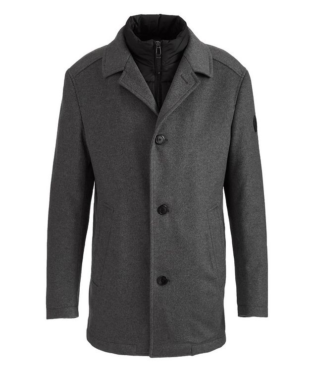 Dannito Padded Wool-Cashmere Overcoat picture 1