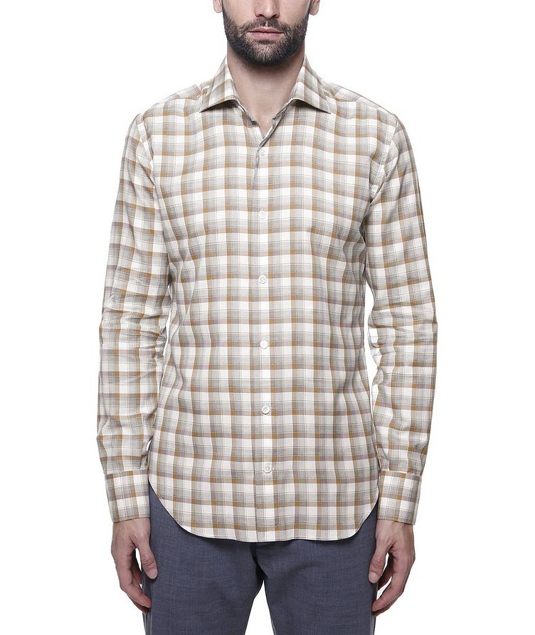 Checked Cotton Sport Shirt image 1
