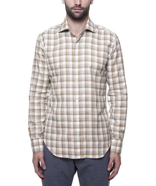 Checked Cotton Sport Shirt picture 2