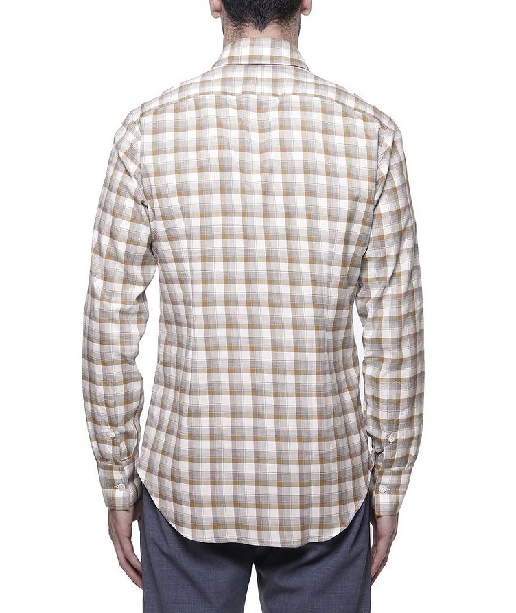 Checked Cotton Sport Shirt image 2