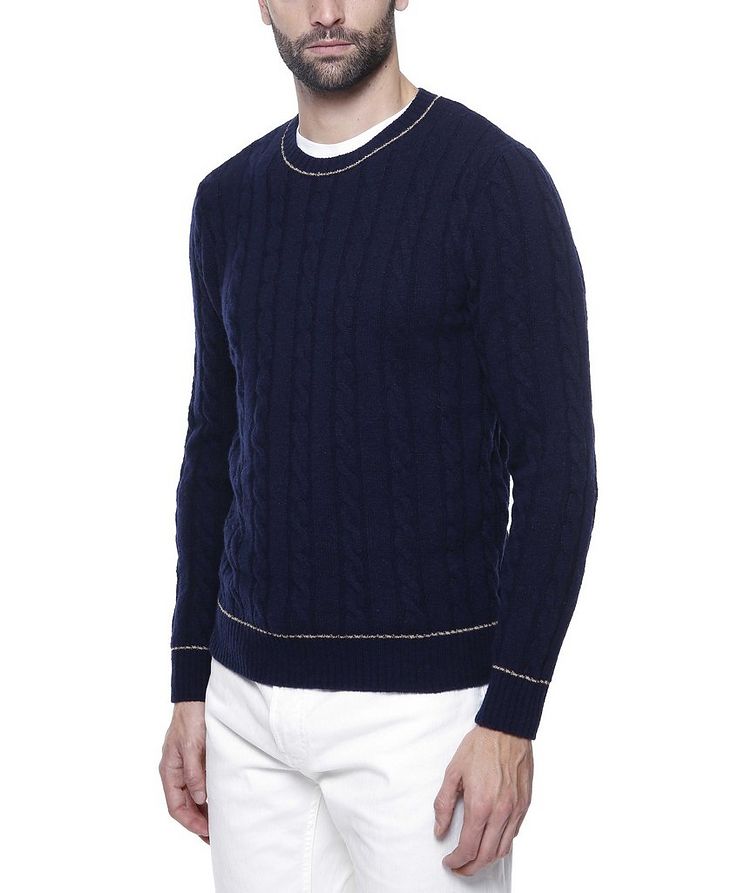 Stretch-Wool-Cashmere Sweater image 2