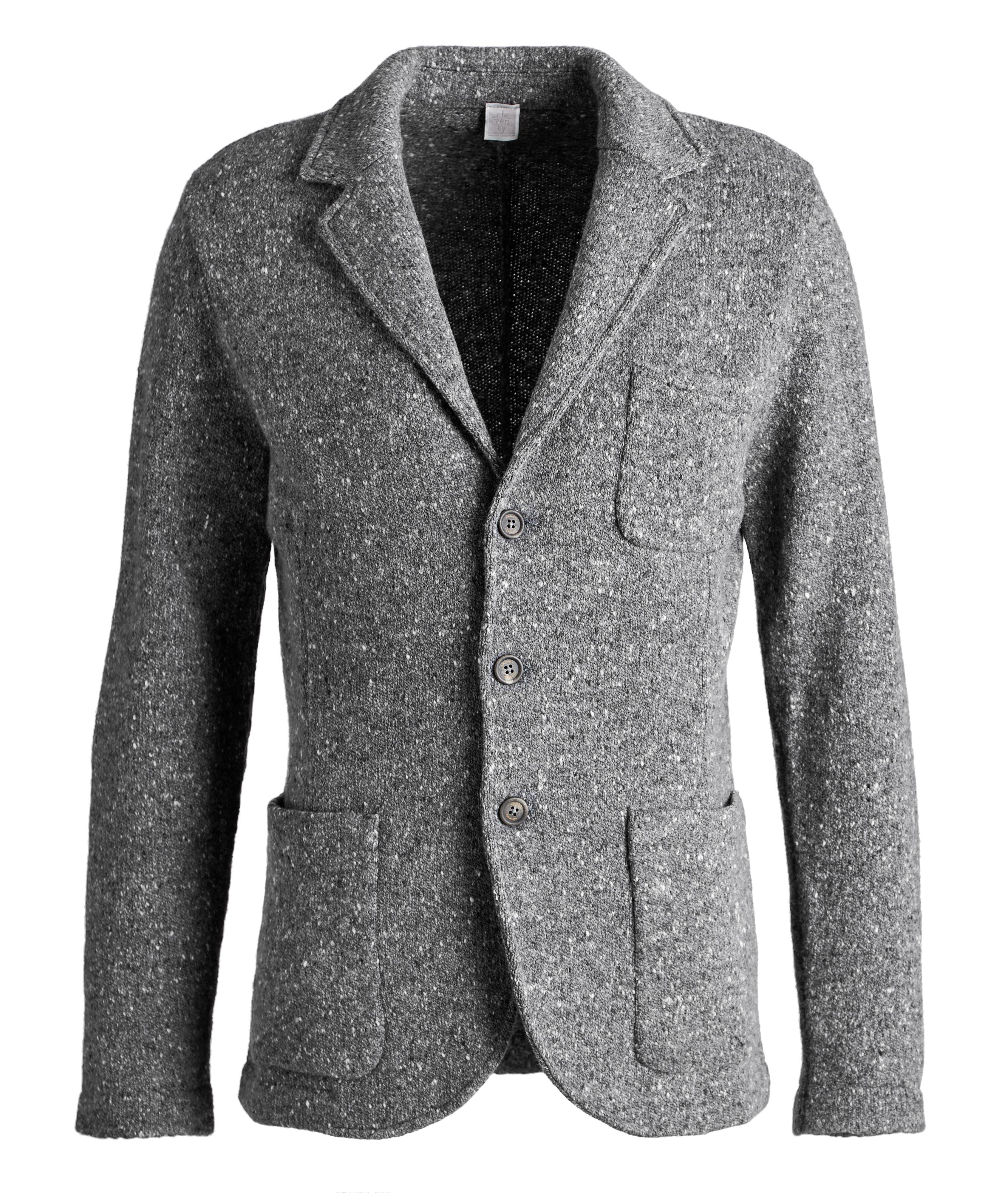 Knitted Wool-Cashmere Sports Jacket image 0