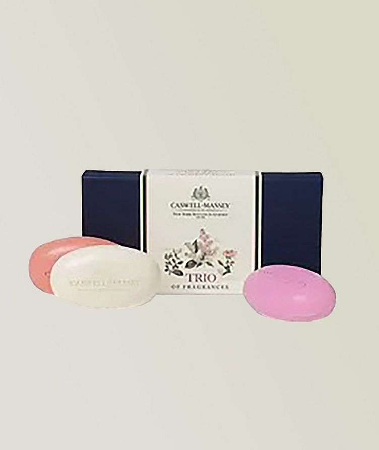Caswell Massey NYBG Trio of Florals Three Bar Soap Set image 0