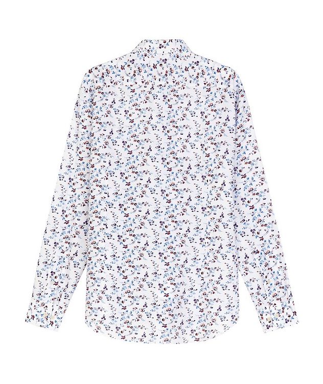 Contemporary Fit Floral Cotton-Blend Shirt picture 3
