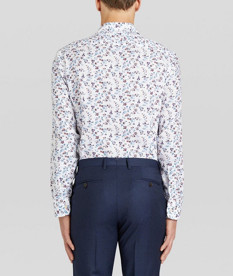 Contemporary Fit Floral Cotton-Blend Shirt image 4