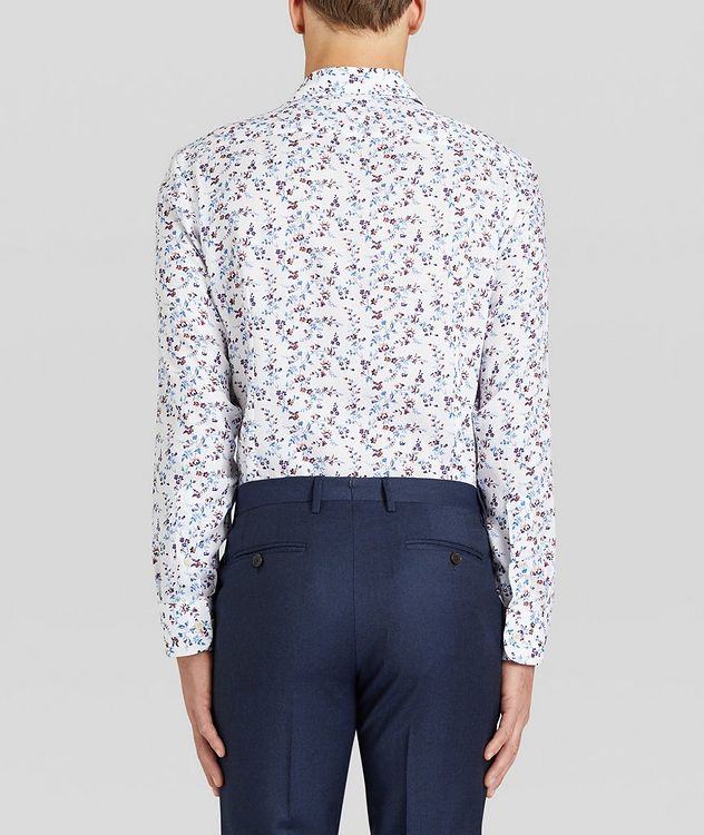 Contemporary Fit Floral Cotton-Blend Shirt picture 5
