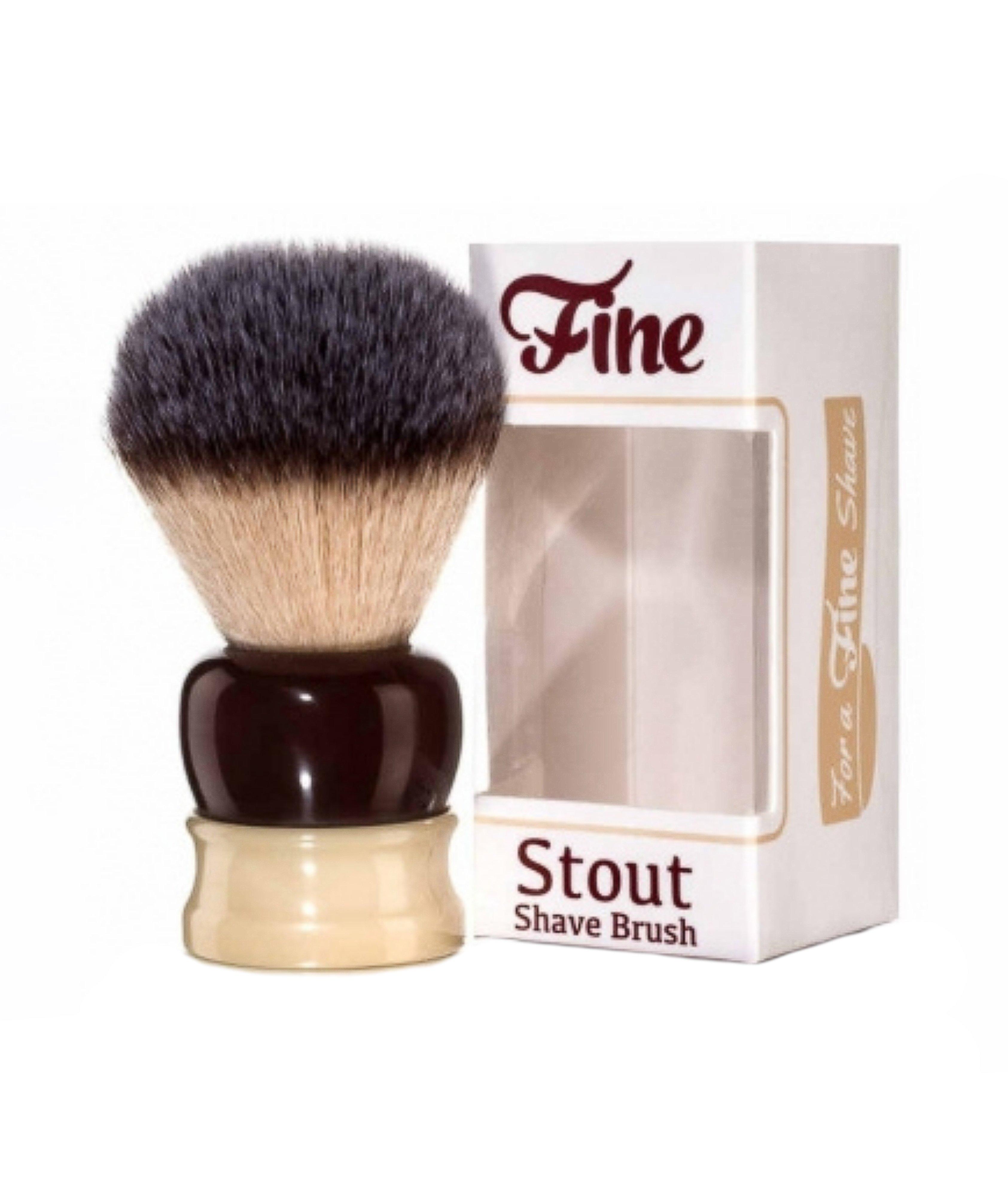 Brosse à raser classique (vert et or) image 1