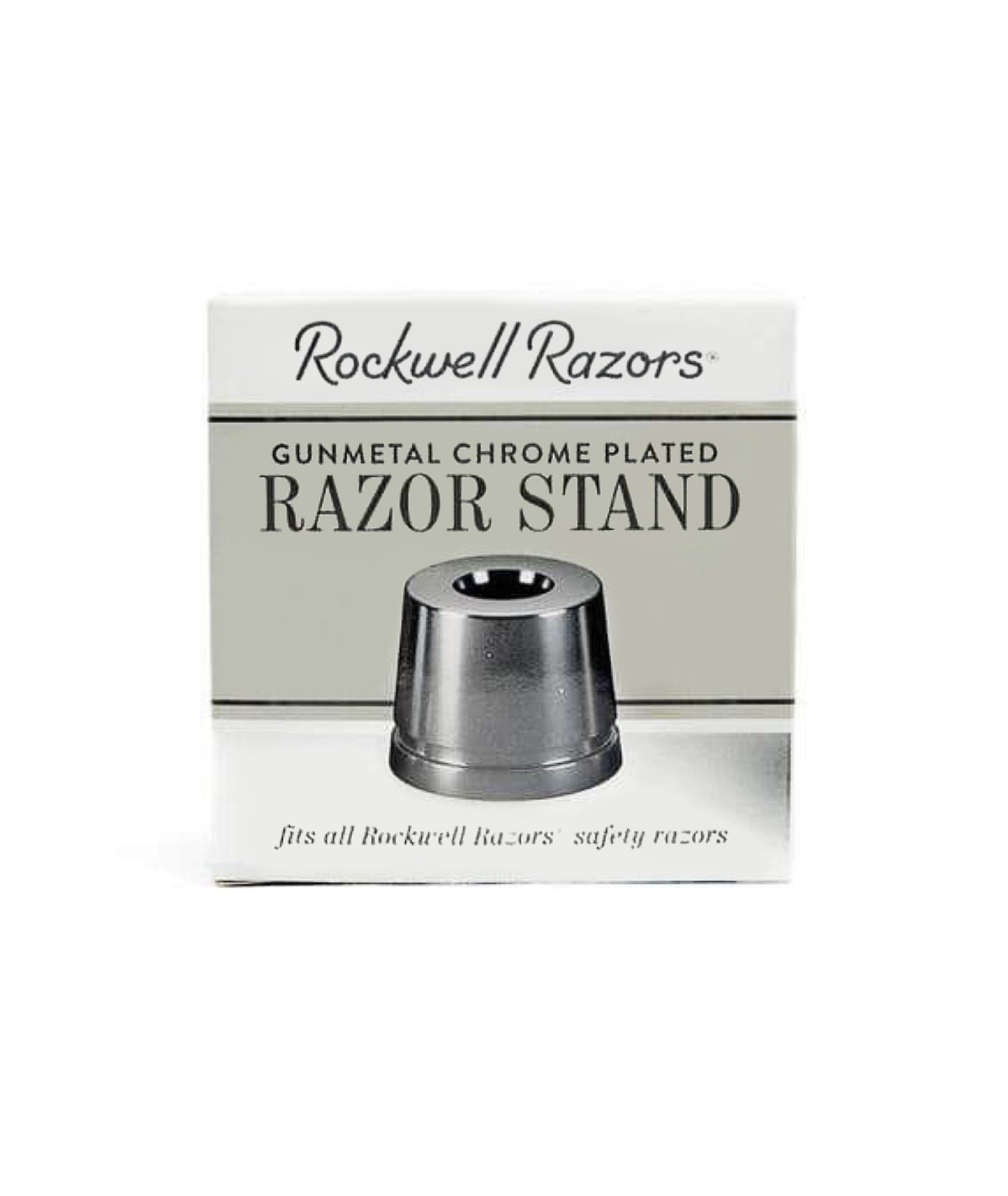 Rockwell Razors Stand - Gunmetal (over Brass) image 0