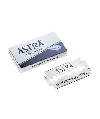 Astra Superior Stainless Double Edge Safety Razor Blades 