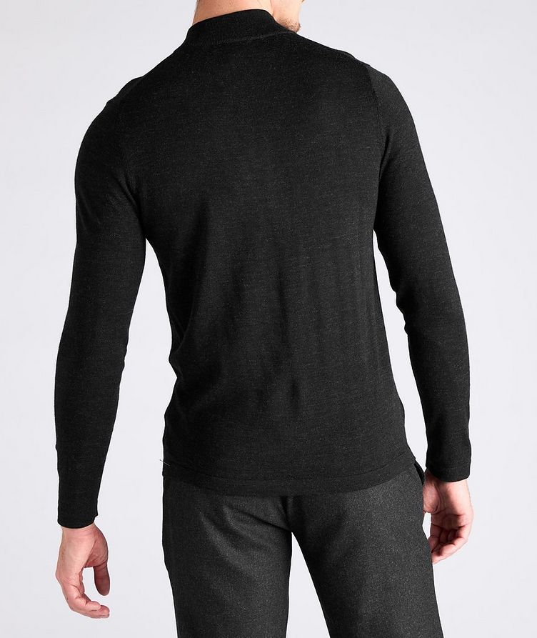 Half-Zip Merino Wool Sweater image 2