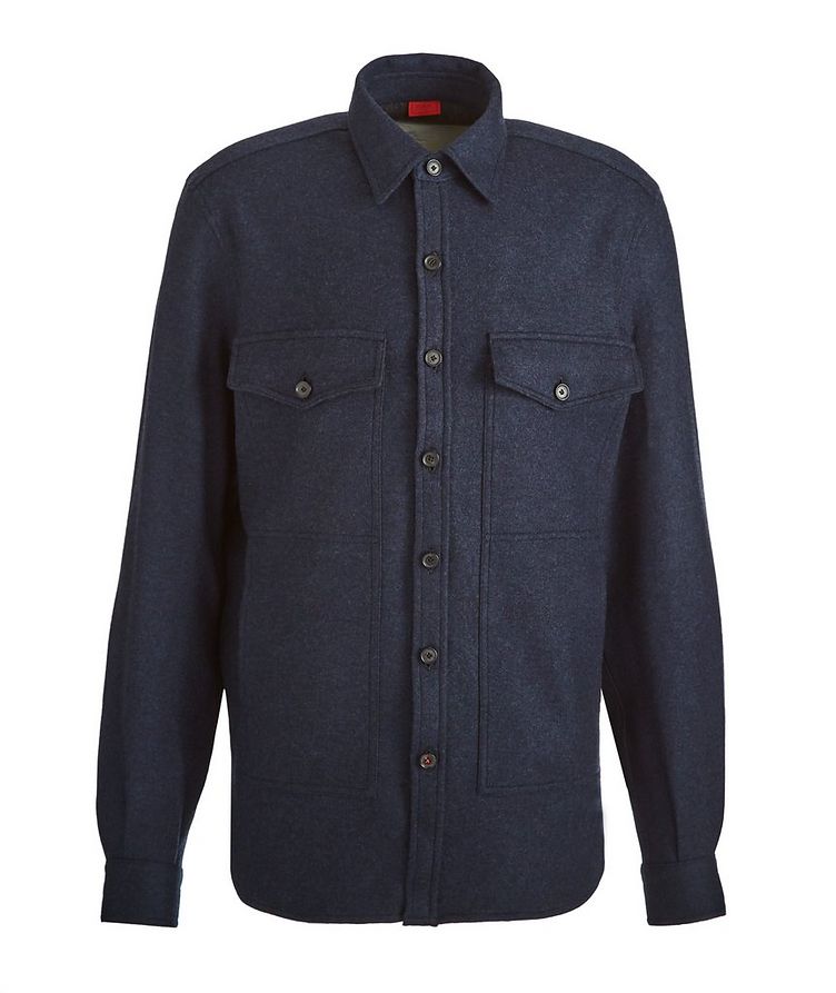 Double-Faced Cashmere Overshirt image 0