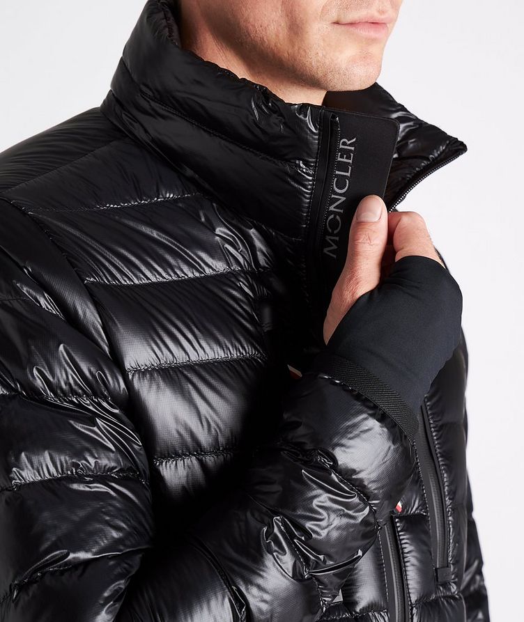 Logo Quilted Down Puffer Jacket image 4