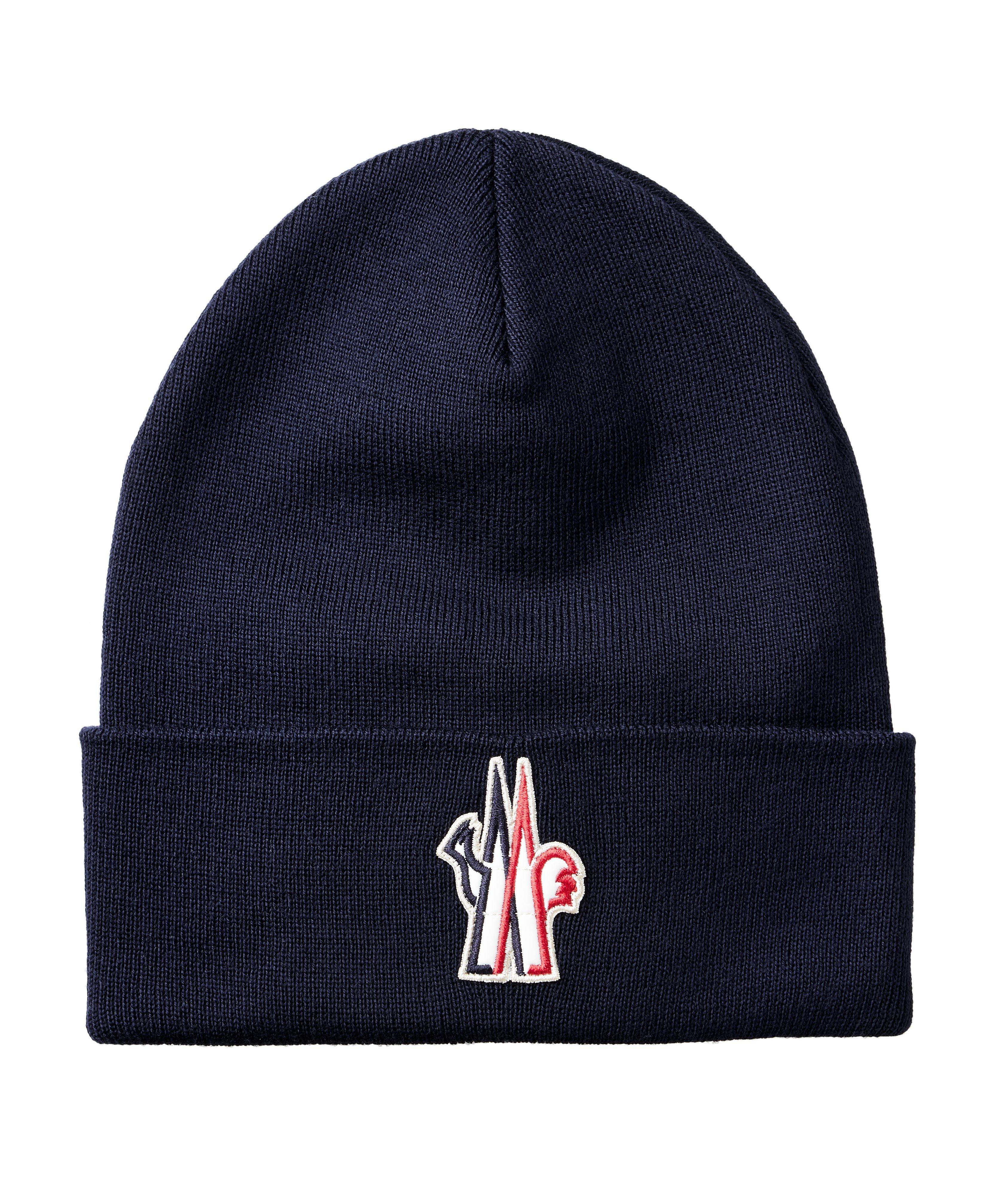 Tuque en laine avec logo image 0