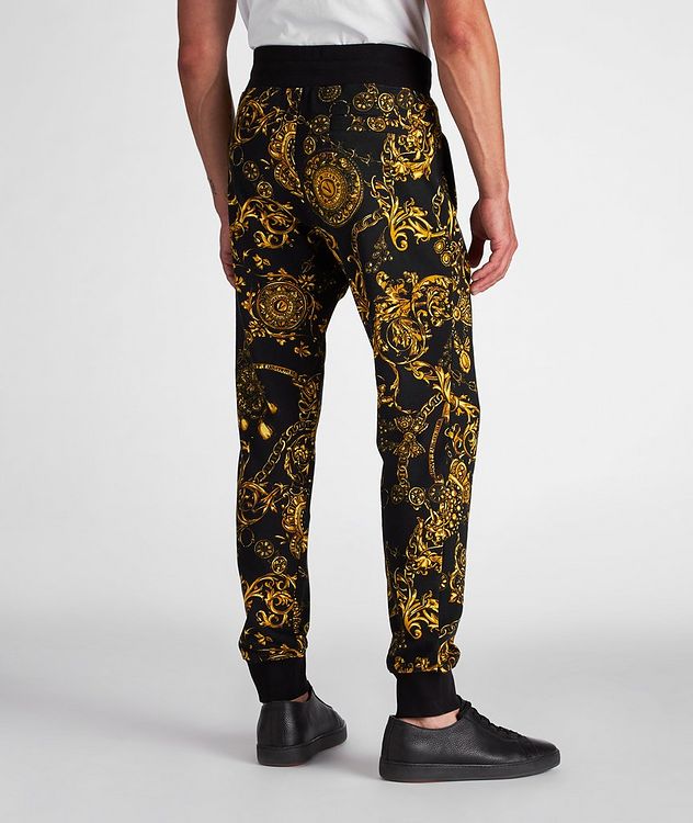Pantalon sport en coton à motif baroque picture 3