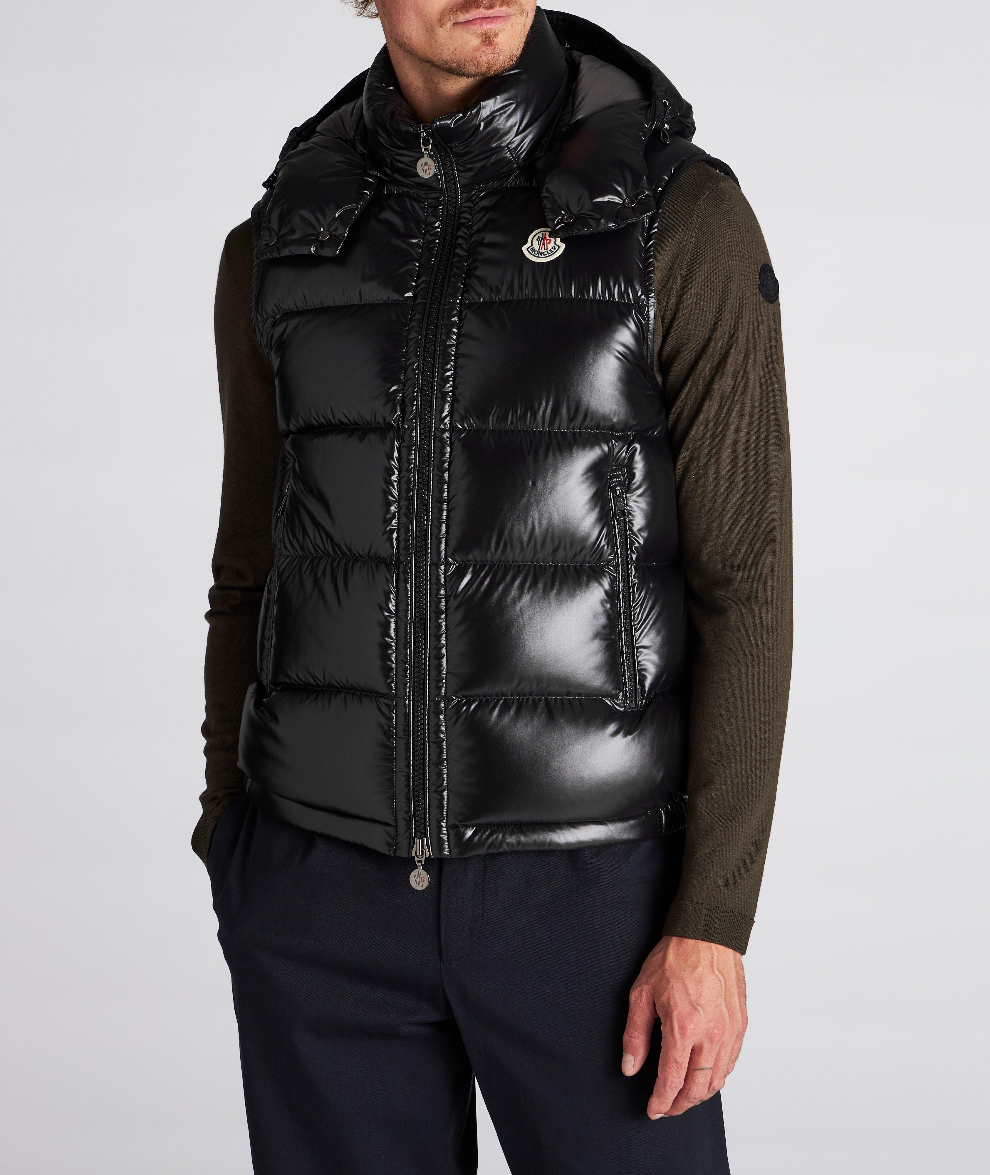 Moncler Bormes Down Hooded Vest | Coats | Harry Rosen