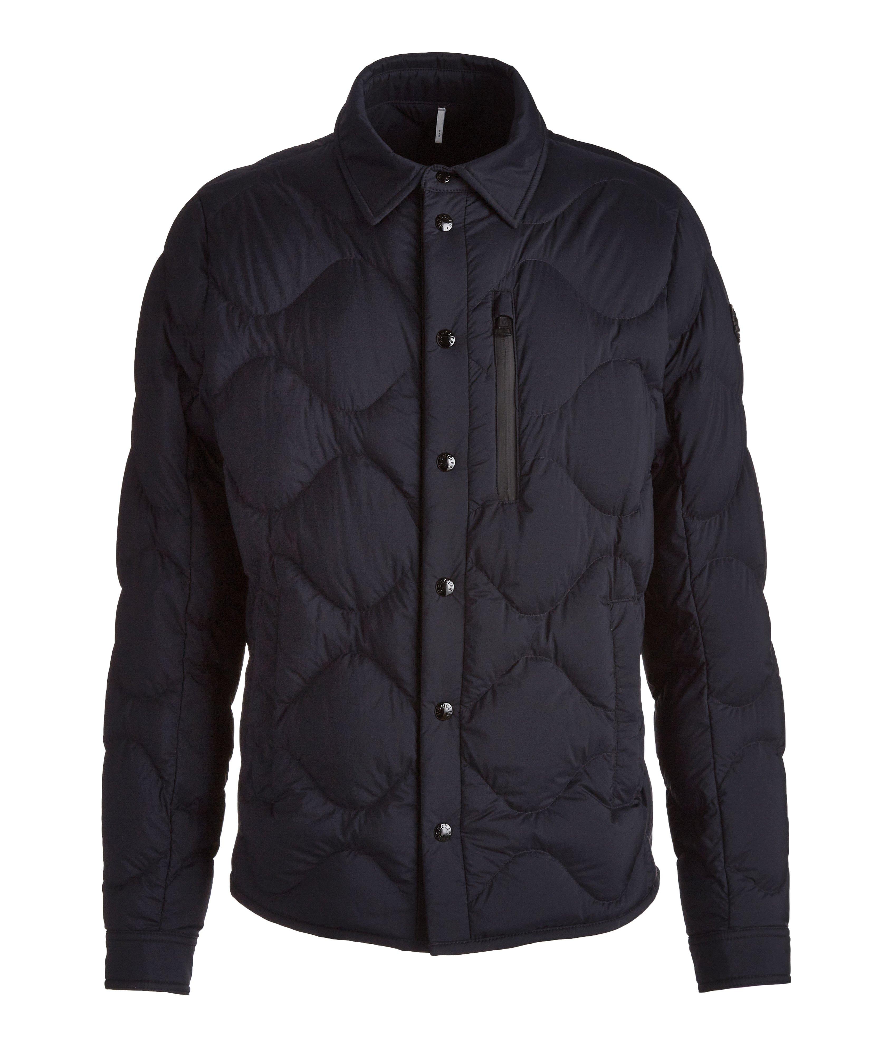 Adeyto Quilted Down Shirt Jacket  image 0