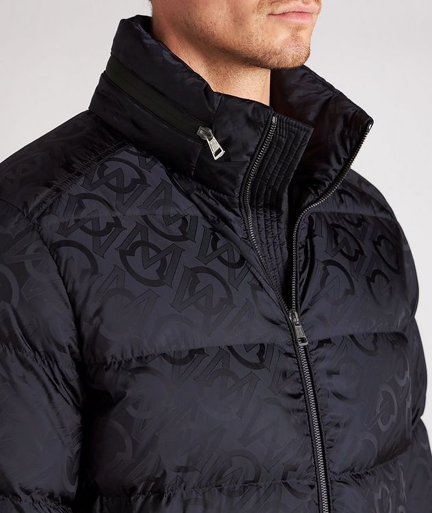 Lenormand All-Over Logo Quilted Down Jacket picture 4
