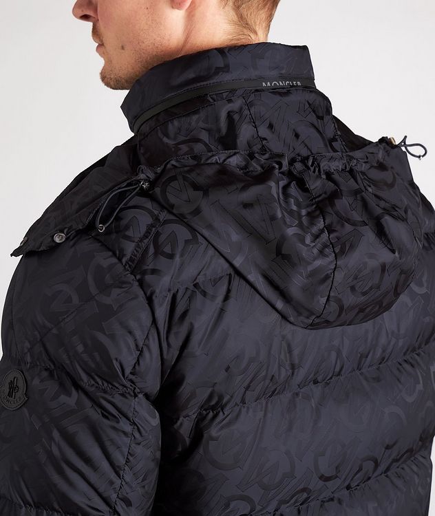 Lenormand All-Over Logo Quilted Down Jacket picture 5